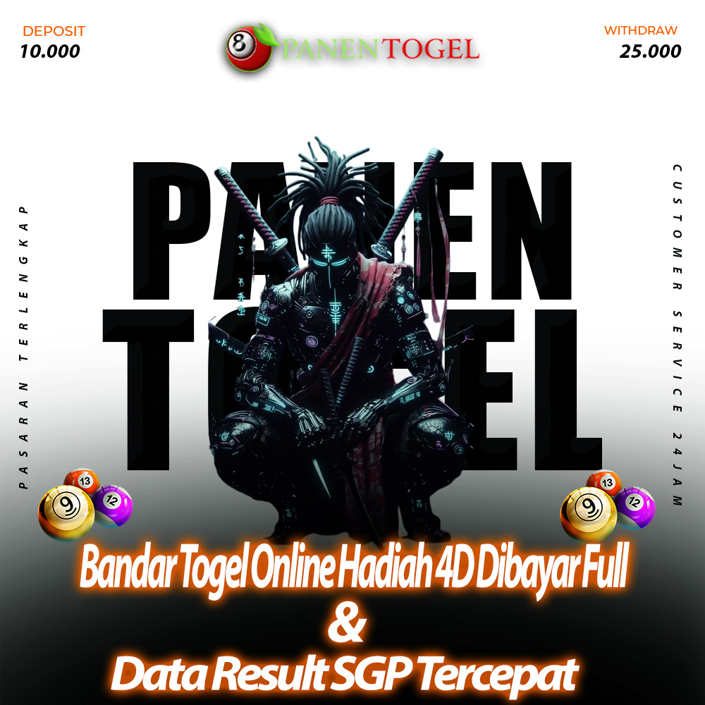 Panentogel: Bandar Togel Online Hadiah 4D Dibayar Full dengan Data Result SGP Tercepat Hari Ini