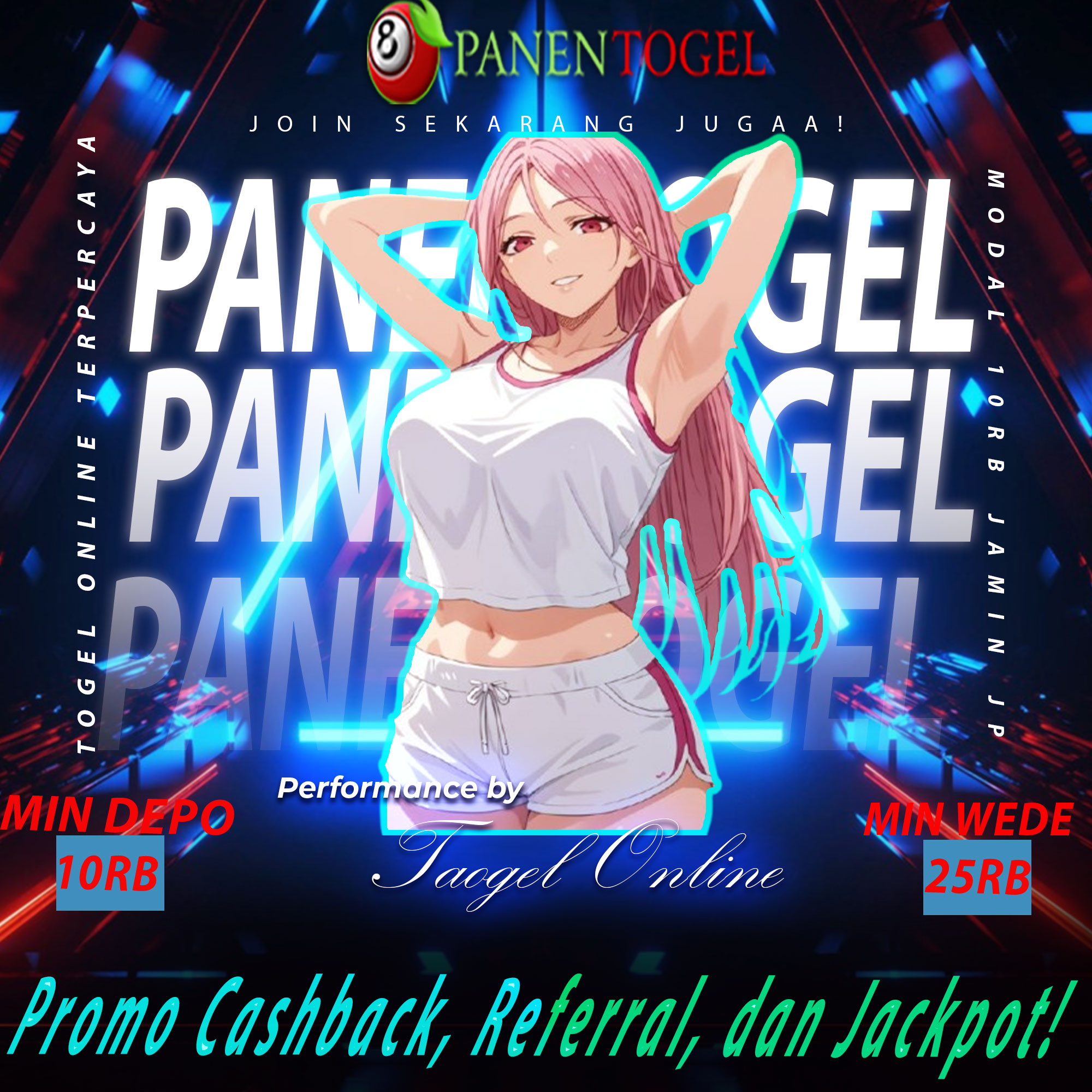 Panentogel: Promo Cashback, Referral, dan Jackpot!